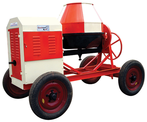 10/7 Full Bag Concrete Mixer without Hopper