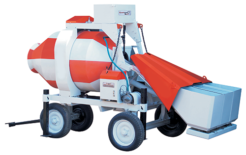 Reversible Drum Mixer Or Mini Batching Machine