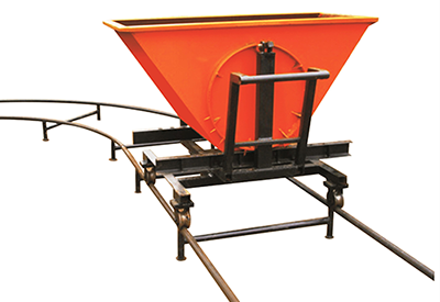 Tilting Bucket Rail Trolley Tilting Bucket Rail Trolley